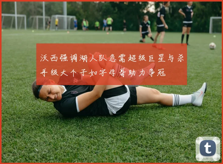 沃西强调湖人队急需超级巨星与杀手级大个子如字母哥助力争冠